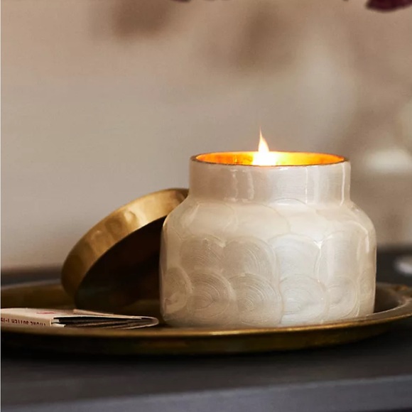 Capri Blue Volcano Capiz Jar Candle​ - never opened - Picture 4 of 5